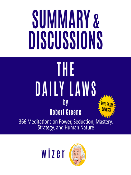 Title details for Summary and Discussions of the Daily Laws by Robert Greene by wizer - Available
